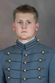 Jack Parel has his 2026-27 headshot photo taken.