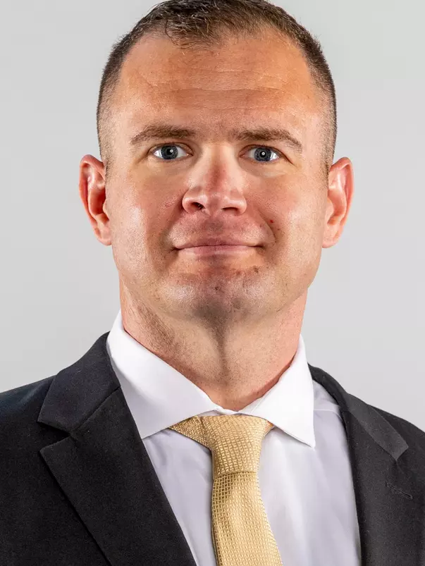 Conor Hughes 2026 Football Staff Headshot