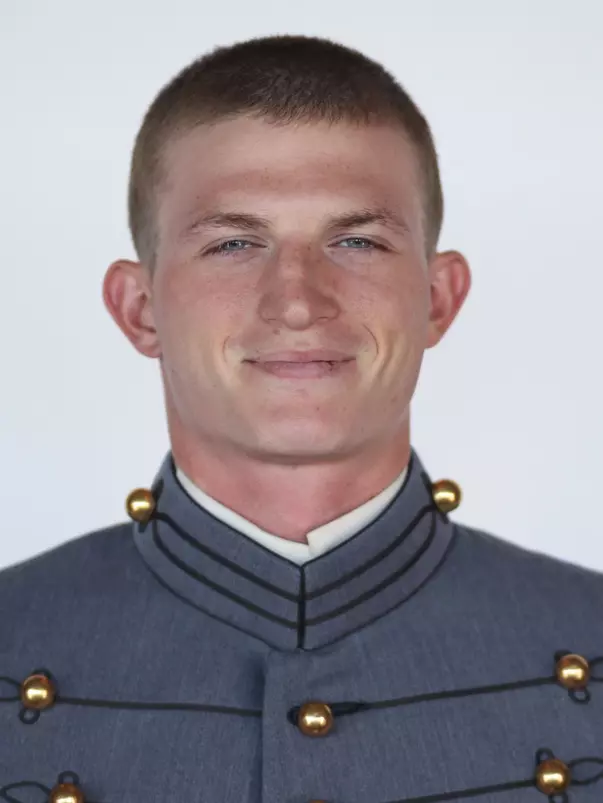 Luke Reynolds has his head shot photo taken.