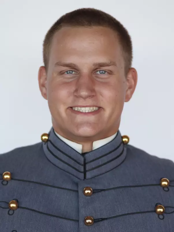 Jace Schmidt has his head shot photo taken.