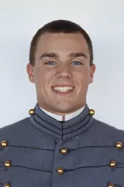 Holden Schoen has his head shot photo taken.