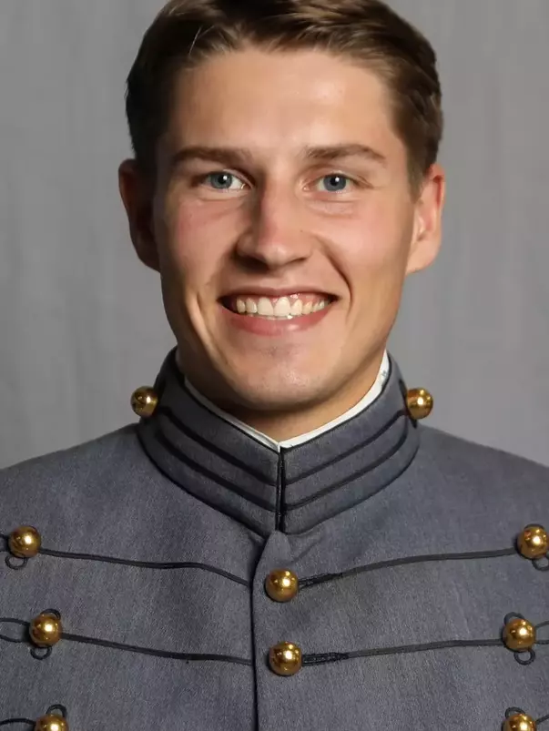Barron Woodring has his 2026-27 headshot photo taken.
