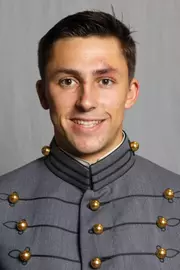 Billy Batten has his 2026-27 headshot photo taken.