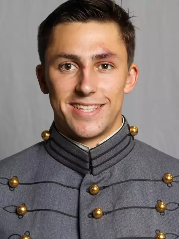 Billy Batten has his 2026-27 headshot photo taken.