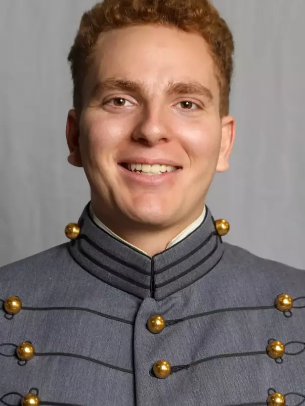 JJ Cataldo has his 2026-27 headshot photo taken.