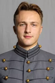 Jacob Ligi has his 2026-27 headshot photo taken.
