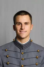 Kellen Murphy has his 2026-27 headshot photo taken.