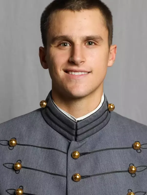 Kellen Murphy has his 2026-27 headshot photo taken.