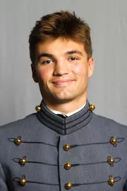Liam Chapman has his 2026-27 headshot photo taken.