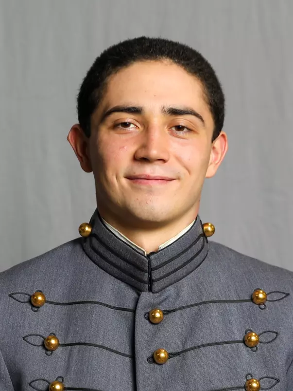 Sean Gibbons has his 2026-27 headshot photo taken.