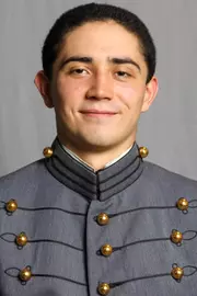 Sean Gibbons has his 2026-27 headshot photo taken.