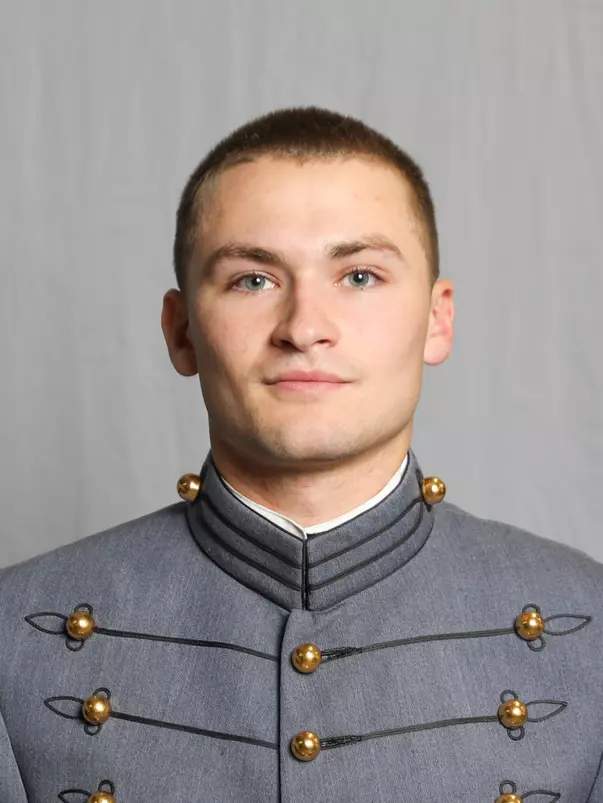 Thomas Neu has his 2026-27 headshot photo taken.