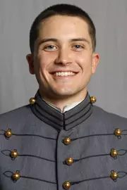 Thomas Quast has his 2026-27 headshot photo taken.