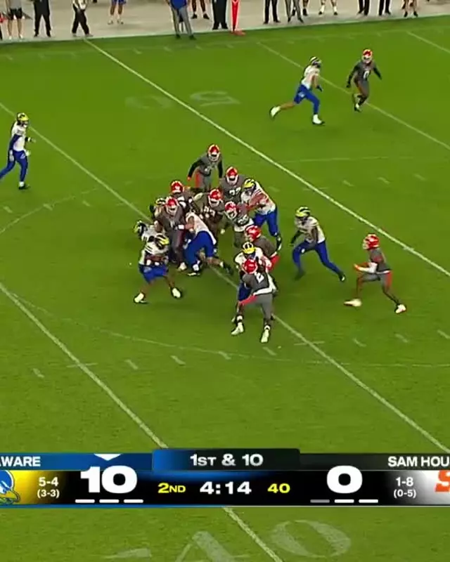 FB: Defense with 3 turnovers vs Delaware