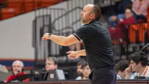 Chris Mudge is a finalist for CollegeInsider.com mid-major Coach of the Year