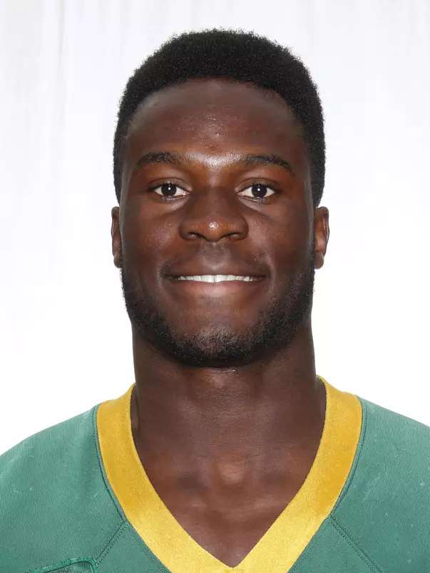 North Dakota State University football headshots. Photo by Carrie Snyder