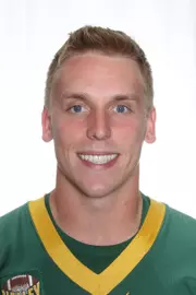 North Dakota State University football headshots. Photo by Carrie Snyder