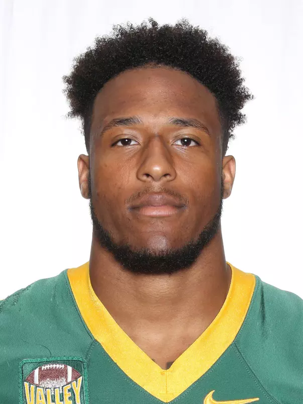 North Dakota State University football headshots. Photo by Carrie Snyder