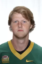 North Dakota State University football headshots. Photo by Carrie Snyder