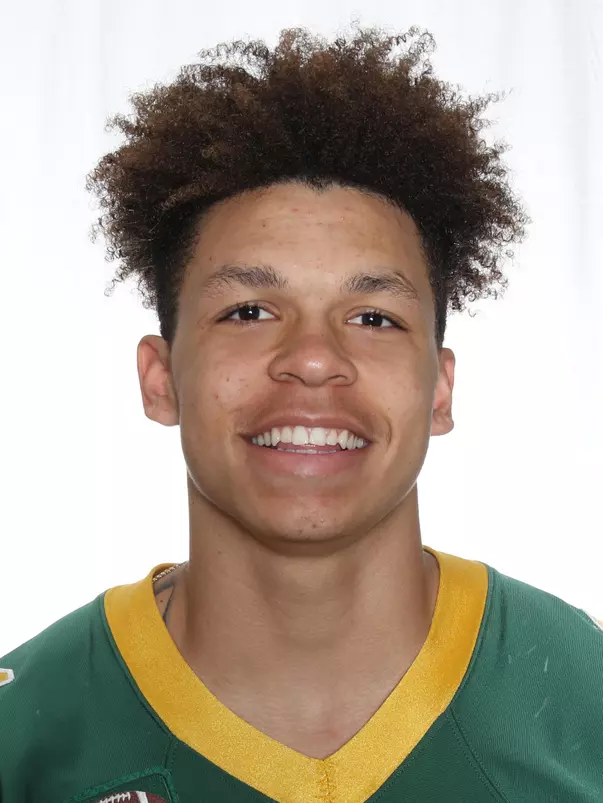 North Dakota State University football headshots. Photo by Carrie Snyder