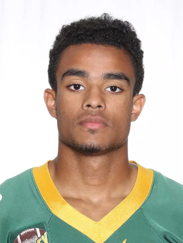 North Dakota State University football headshots. Photo by Carrie Snyder