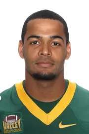 North Dakota State University football headshots. Photo by Carrie Snyder