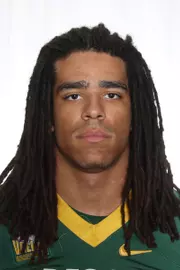 North Dakota State University football headshots. Photo by Carrie Snyder