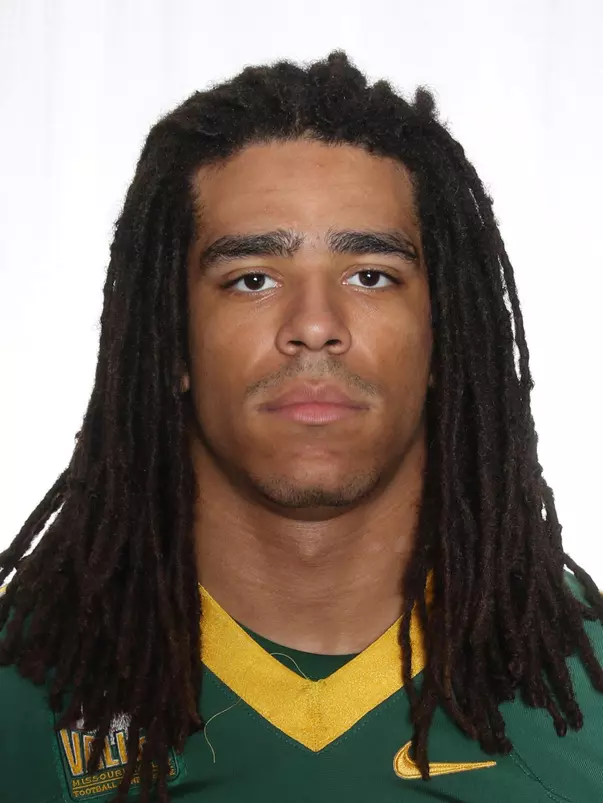 North Dakota State University football headshots. Photo by Carrie Snyder