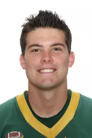 North Dakota State University football headshots. Photo by Carrie Snyder