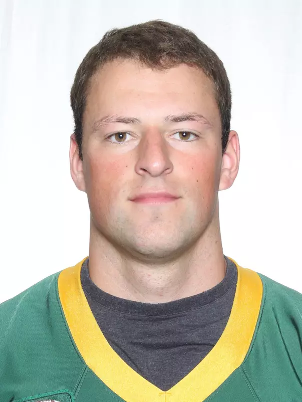 North Dakota State University football headshots. Photo by Carrie Snyder