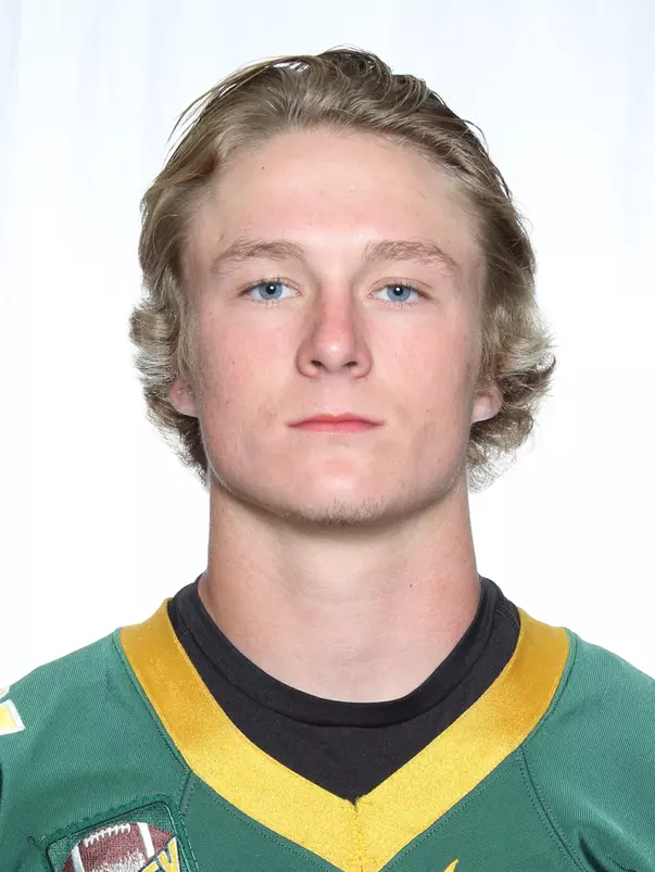 North Dakota State University football headshots. Photo by Carrie Snyder