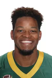 North Dakota State University football headshots. Photo by Carrie Snyder