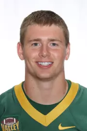 North Dakota State University football headshots. Photo by Carrie Snyder