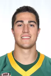 North Dakota State University football headshots. Photo by Carrie Snyder