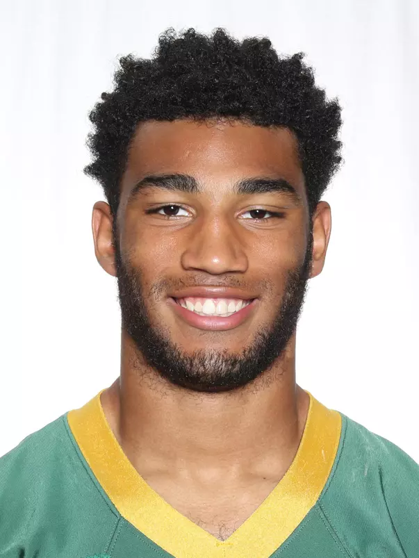 North Dakota State University football headshots. Photo by Carrie Snyder