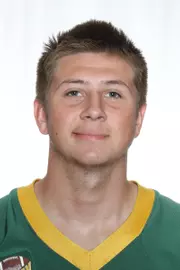 North Dakota State University football headshots. Photo by Carrie Snyder