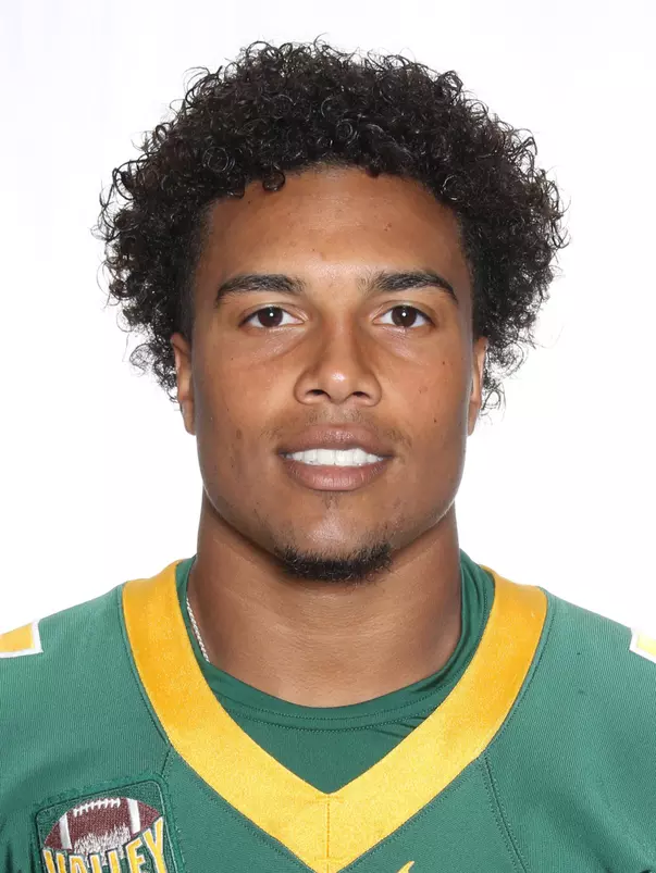 North Dakota State University football headshots. Photo by Carrie Snyder