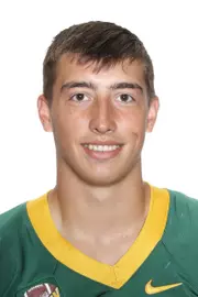 North Dakota State University football headshots. Photo by Carrie Snyder