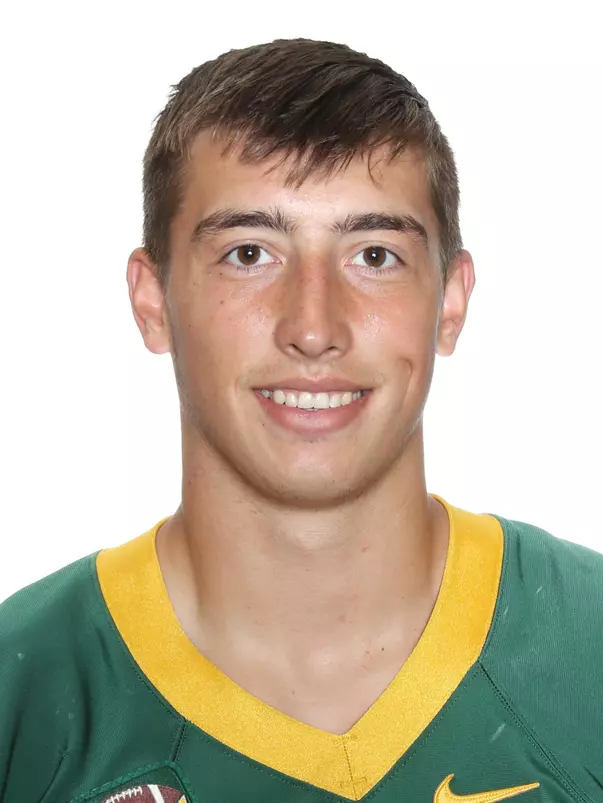 North Dakota State University football headshots. Photo by Carrie Snyder