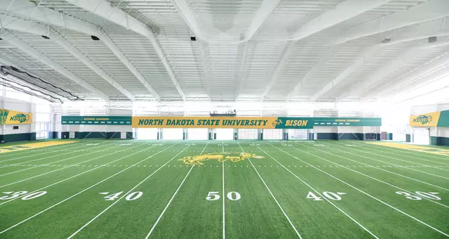 Nodak Insurance Football Performance Complex indoor practice field
