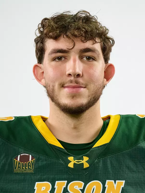 North Dakota State University football headshot taken August 8, 2025.