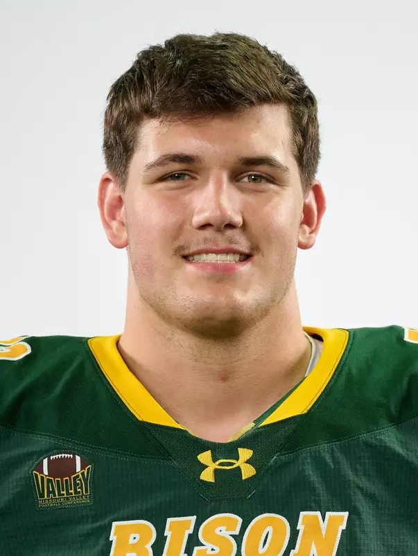 North Dakota State University football headshot taken August 8, 2025.