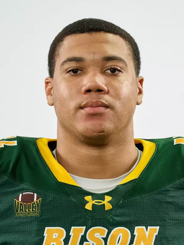 North Dakota State University football headshot taken August 8, 2025.
