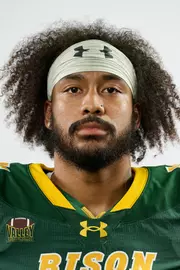 North Dakota State University football headshot taken August 8, 2025.