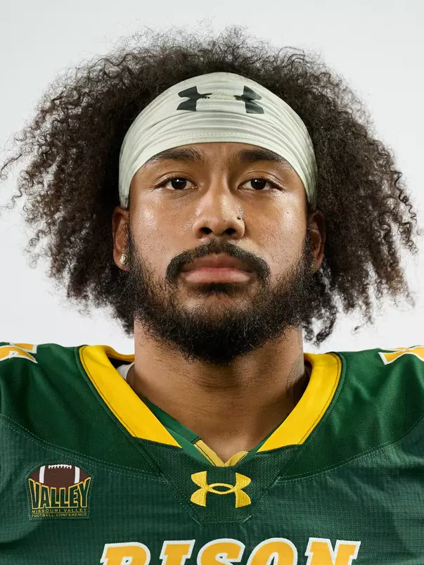 North Dakota State University football headshot taken August 8, 2025.