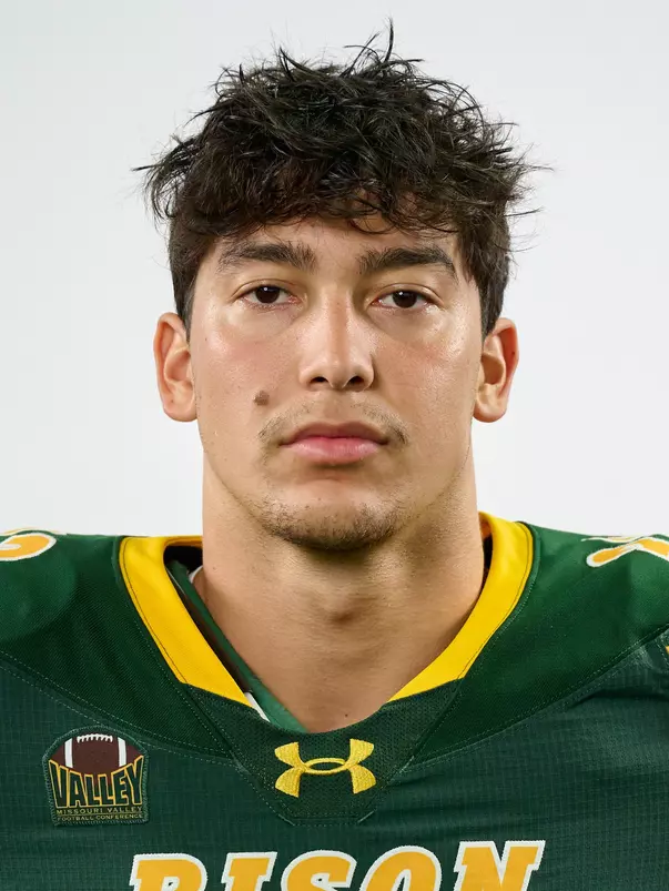 North Dakota State University football headshot taken August 8, 2025.