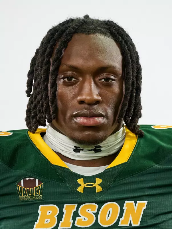 North Dakota State University football headshot taken August 8, 2025.