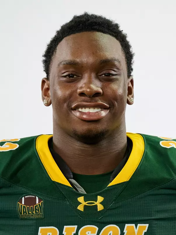 North Dakota State University football headshot taken August 8, 2025.