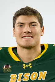 North Dakota State University football headshot taken August 8, 2025.