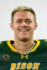 North Dakota State University football headshot taken August 8, 2025.